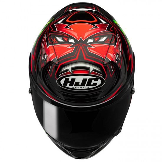 HJC RPHA 12 Quartararo Replica MC1 £459.99 Full Face Helmets - SKU RP12QR2XL from RaceLeathers Motorcycle Clothing