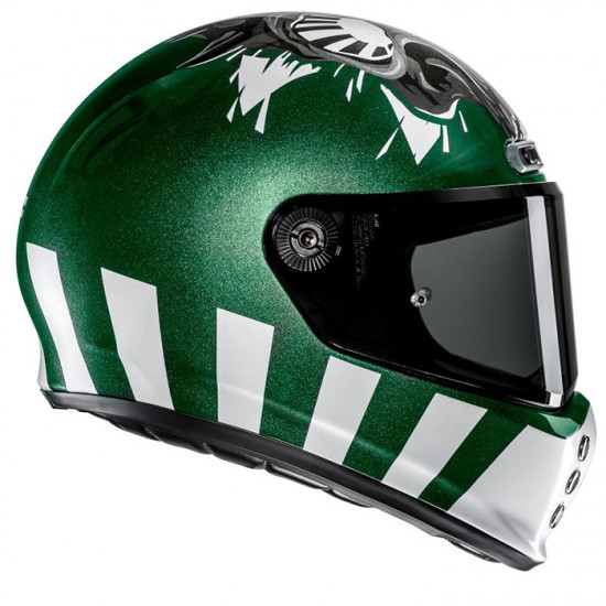 HJC V10 Crania MC4 Green £299.99 Full Face Helmets - SKU V10CG2XL from RaceLeathers Motorcycle Clothing