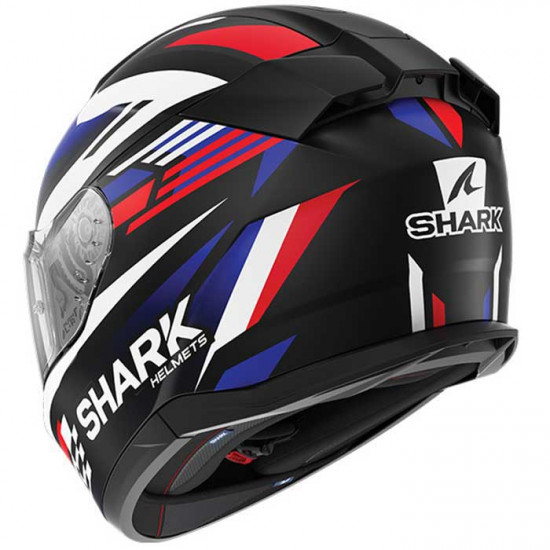 Shark D-Skwal 3 Firstlap Matt KBR £218.49 Full Face Helmets - SKU 210/HE0919E/KBR1 from RaceLeathers Motorcycle Clothing