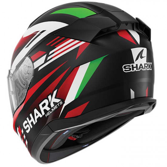 Shark D-Skwal 3 Firstlap Matt KRG £218.49 Full Face Helmets - SKU 210/HE0919E/KRG1 from RaceLeathers Motorcycle Clothing