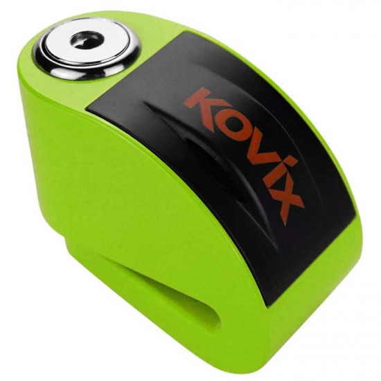 Kovix KT6 Alarmed Disc Lock 6mm Fluo Green £49.99 Security - SKU KOVKT6FG from RaceLeathers Motorcycle Clothing