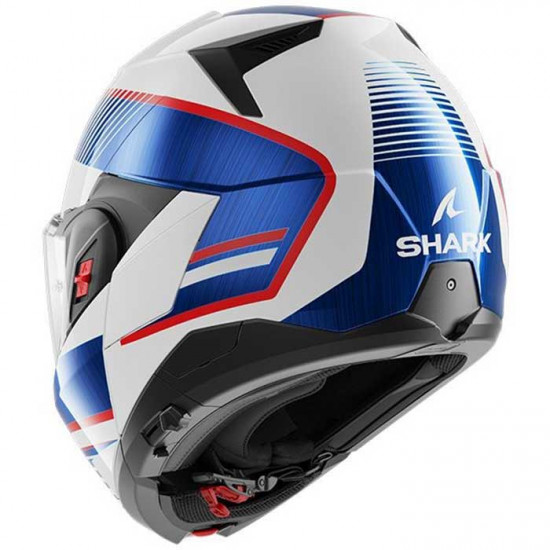 Shark OXO Sikter WUB £360.99 Flip Front Motorcycle Helmets - SKU 235/HE8710E/WUB1 from RaceLeathers Motorcycle Clothing