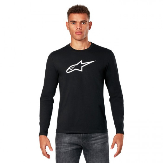 Alpinestars Backhand Long Sleeve CSF Tee Black £31.99 Casual Wear - SKU 124471030102XL from RaceLeathers Motorcycle Clothing