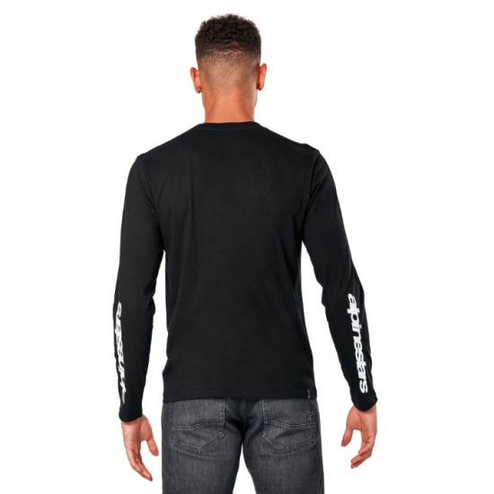 Alpinestars Backhand Long Sleeve CSF Tee Black £31.99 Casual Wear - SKU 124471030102XL from RaceLeathers Motorcycle Clothing
