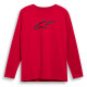 Alpinestars Backhand Long Sleeve CSF Tee Red