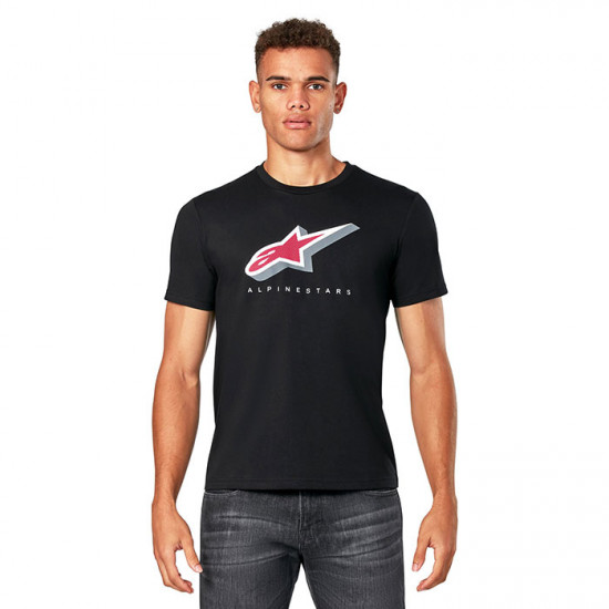 Alpinestars Quicker CSF Short Sleeve Tee Black £29.99 Casual Wear - SKU 124472240102XL from RaceLeathers Motorcycle Clothing