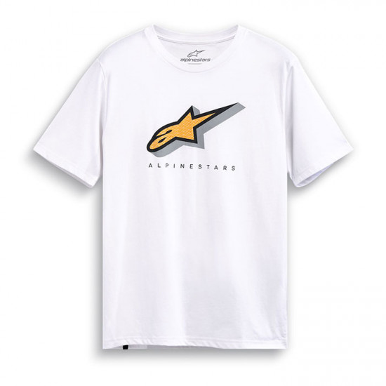 Alpinestars Quicker CSF Short Sleeve Tee White £29.99 Casual Wear - SKU 124472240202XL from RaceLeathers Motorcycle Clothing