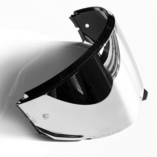 Nolan N120-1 Visor Metallic Silver Large Shell £69.99 Parts/Accessories - SKU 555/SPAVIS000356 from RaceLeathers Motorcycle Clothing