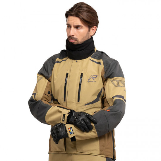 Rukka R-Viss Jacket Sand £859.95 Mens Motorcycle Jackets - SKU 87RVISSJS48 from RaceLeathers Motorcycle Clothing
