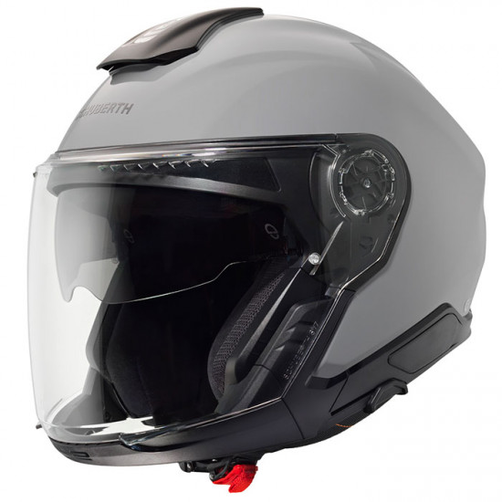 Schuberth J2 Gloss Concrete Grey £439.95 Open Face Helmets - SKU 910J2CG53 from RaceLeathers Motorcycle Clothing