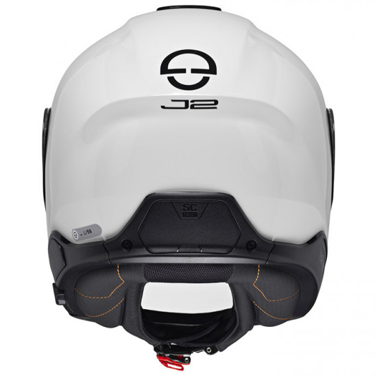 Schuberth J2 Gloss White £429.95 Open Face Helmets - SKU 910J2GW53 from RaceLeathers Motorcycle Clothing
