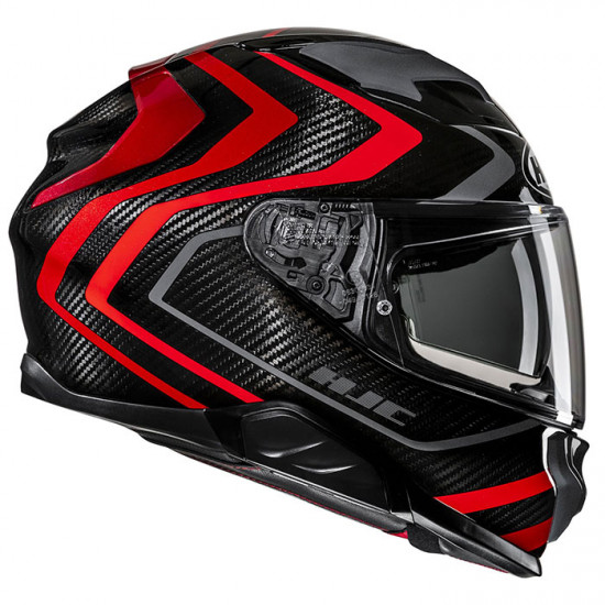 HJC F71 Carbon Nevio MC1 Red £429.99 Full Face Helmets - SKU F71CNRXL from RaceLeathers Motorcycle Clothing