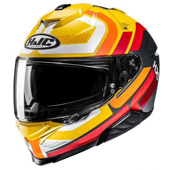 HJC I71 Viz MC3SF Yellow £229.99 Full Face Helmets - SKU I71VY2XL from RaceLeathers Motorcycle Clothing