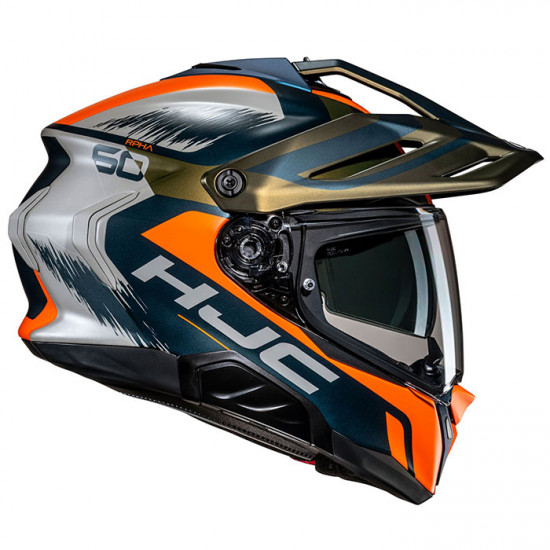 HJC RPHA 60 Quid MC47SF Orange Black £469.99 Full Face Helmets - SKU R60QO2XL from RaceLeathers Motorcycle Clothing