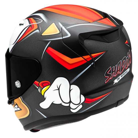 HJC RPHA 12 Shadow The Hedgehog MC1SF Red £559.99 Full Face Helmets - SKU RP12SH2XL from RaceLeathers Motorcycle Clothing