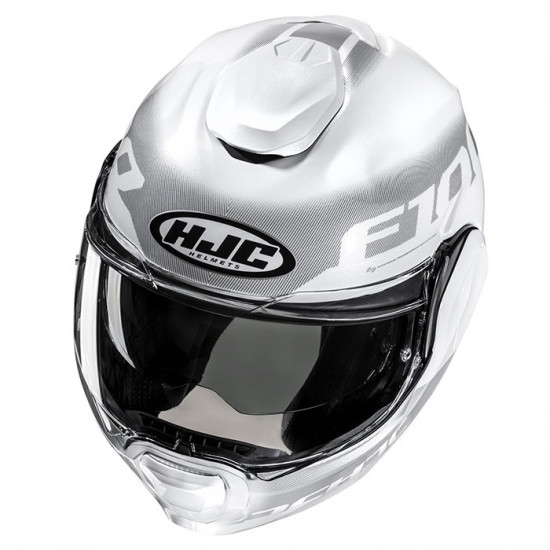 HJC F100 Hetal MC10 White £339.99 Flip Front Motorcycle Helmets - SKU F100HW2XL from RaceLeathers Motorcycle Clothing