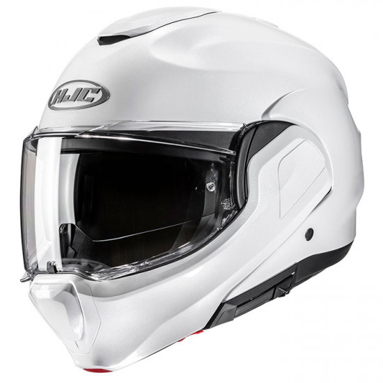 HJC F100 Pearl White
