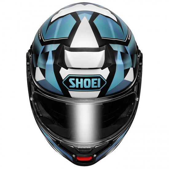 Shoei Neotec 3 Fragments Blue £689.99 Flip Front Motorcycle Helmets - SKU 0865266 from RaceLeathers Motorcycle Clothing