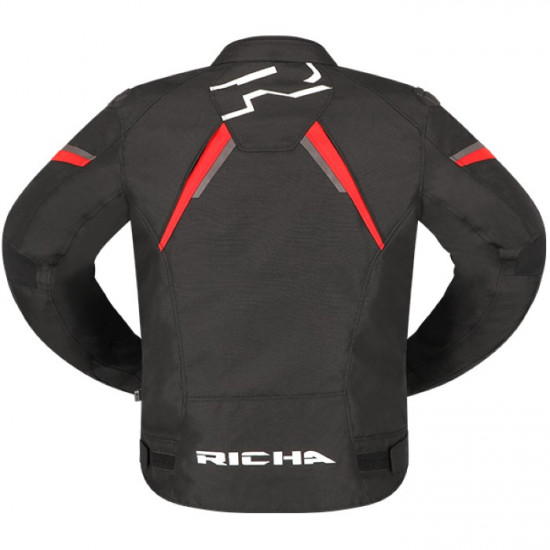 Richa Gotham 3 WP Waterproof Jacket Black Red £139.99 Mens Motorcycle Jackets - SKU 082/GOIII/BR/02 from RaceLeathers Motorcycle Clothing