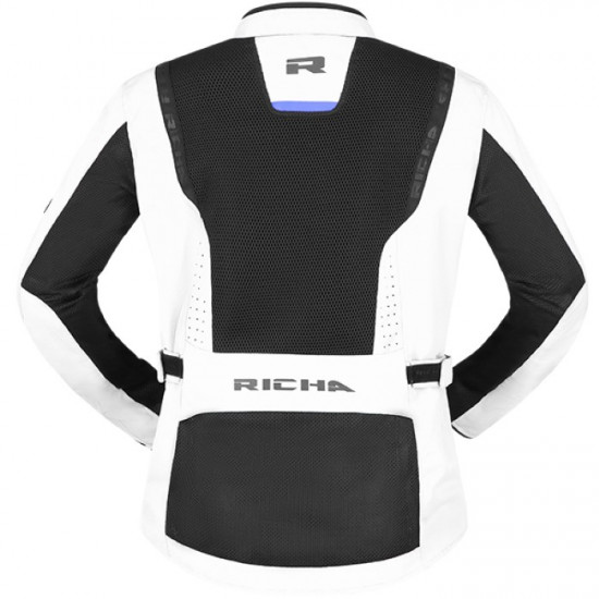 Richa Monaco Mesh WP Waterproof Jacket Light Grey £219.99 Mens Motorcycle Jackets - SKU 082/MONA/LG/02 from RaceLeathers Motorcycle Clothing