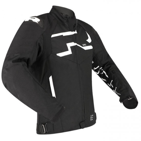 Richa Stradale Tex WP Waterproof Jacket Black White