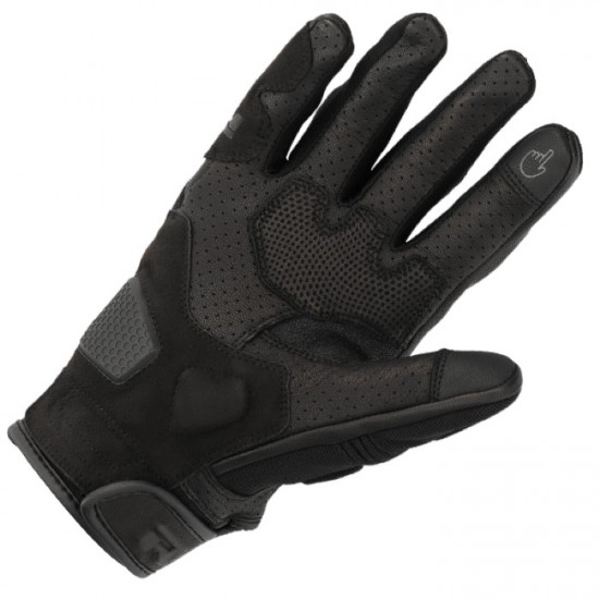 Richa Stradale Summer Gloves Black White Red £64.99 Mens Motorcycle Gloves - SKU 081/STRSU/BR/02 from RaceLeathers Motorcycle Clothing