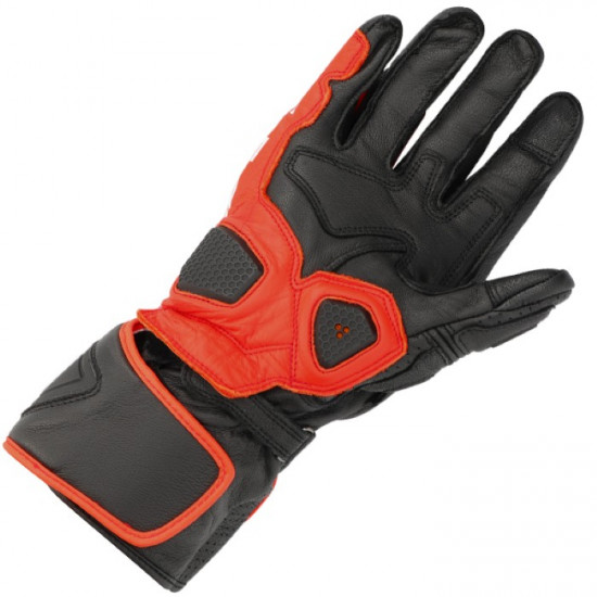 Richa Stradale Gloves Black White Red £99.99 Mens Motorcycle Gloves - SKU 081/STRAG/BR/02 from RaceLeathers Motorcycle Clothing