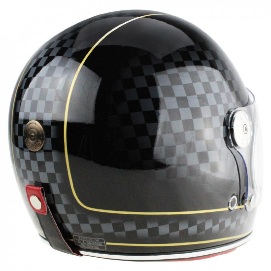 Viper F656 Vintage Chequer £149.95 Full Face Helmets - SKU A311ChequerL from RaceLeathers Motorcycle Clothing