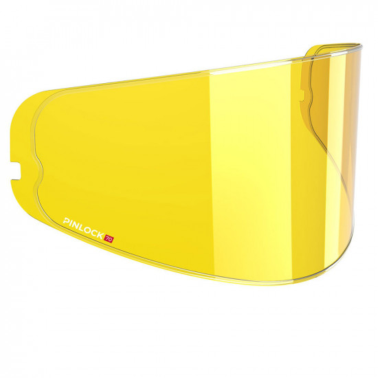 HJC Pinlock 70 MaxVision Yellow Lens HJ-34P C10 DKS463 £29.99 Parts/Accessories - SKU HJC34YPL from RaceLeathers Motorcycle Clothing