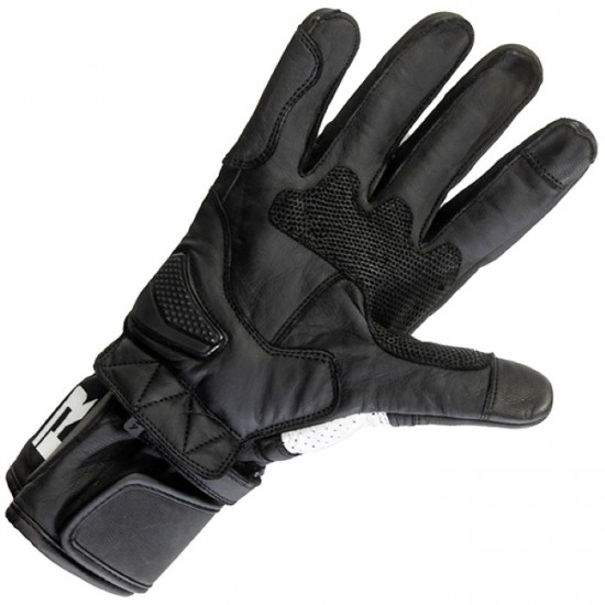 Richa Revo Gloves Black White £59.99 Mens Motorcycle Gloves - SKU 081/REVO/BW/02 from RaceLeathers Motorcycle Clothing