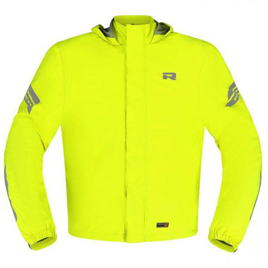 Richa Rain Stretch 2 Layer Laminate Hoodie Fluo £89.99 Waterproofs - SKU 082/2RS2L/FY/02 from RaceLeathers Motorcycle Clothing