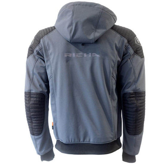 Richa Atomic Prime Jacket Grey £149.99 Mens Motorcycle Jackets - SKU 082/ATMPR/GR/02 from RaceLeathers Motorcycle Clothing