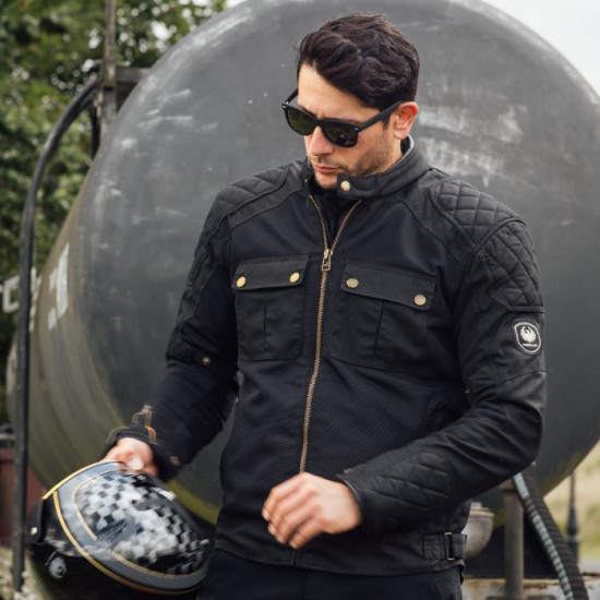 Merlin Shenstone II Jacket Black £299.99 Mens Motorcycle Jackets - SKU MTP139/BLK/SML from RaceLeathers Motorcycle Clothing