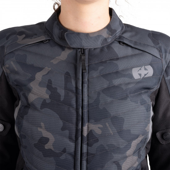 Oxford Valencia D2D 3.0 Ladies Black Camo Jacket £149.99 Ladies Motorcycle Jackets - SKU TW22310408 from RaceLeathers Motorcycle Clothing