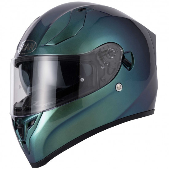 Vcan H128 Gradient Green/Blue Helmet £119.99 Full Face Helmets - SKU RLMWHOT103 from RaceLeathers Motorcycle Clothing