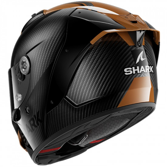 Shark Aeron Carbon Skin Copper Black £664.99 Full Face Helmets - SKU 200/HE0102E/DCD1 from RaceLeathers Motorcycle Clothing