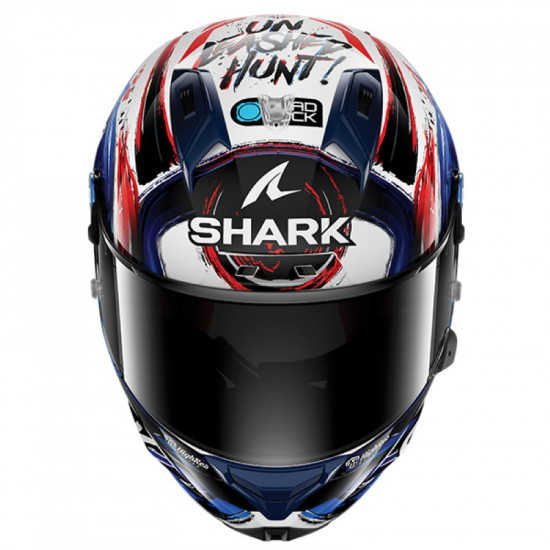 Shark Aeron GP FIM Racing Zarco White Black Blue £949.99 Full Face Helmets - SKU 200/HE1050E/WKB1 from RaceLeathers Motorcycle Clothing