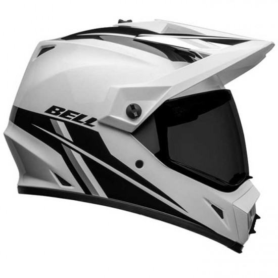 Bell MX-9 Adventure Alpine White Black £159.99 Full Face Helmets - SKU 34030-058S from RaceLeathers Motorcycle Clothing