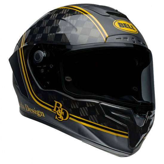 Bell Race Star RSD Player Black Gold £599.99 Full Face Helmets - SKU 34105-595S from RaceLeathers Motorcycle Clothing