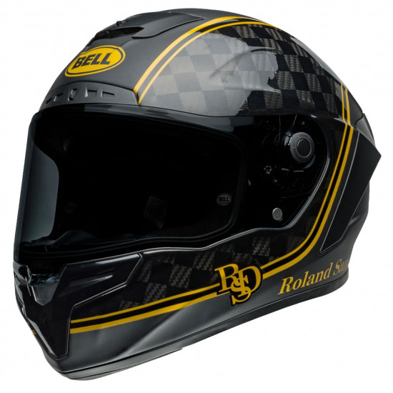 Bell Race Star RSD Player Black Gold £599.99 Full Face Helmets - SKU 34105-595S from RaceLeathers Motorcycle Clothing