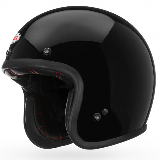 Bell Custom 500 Solid Gloss Black £119.99 Open Face Helmets - SKU 34152-001XS from RaceLeathers Motorcycle Clothing