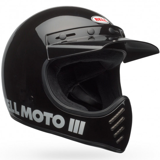 Bell Moto 3 Classic Gloss Black