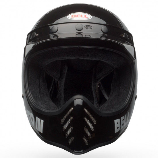 Bell Moto 3 Classic Gloss Black £249.99 Full Face Helmets - SKU 34203-001XS from RaceLeathers Motorcycle Clothing