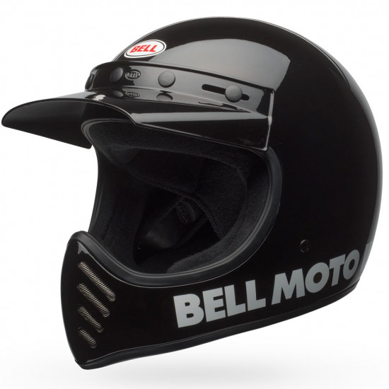 Bell Moto 3 Classic Gloss Black £249.99 Full Face Helmets - SKU 34203-001XS from RaceLeathers Motorcycle Clothing