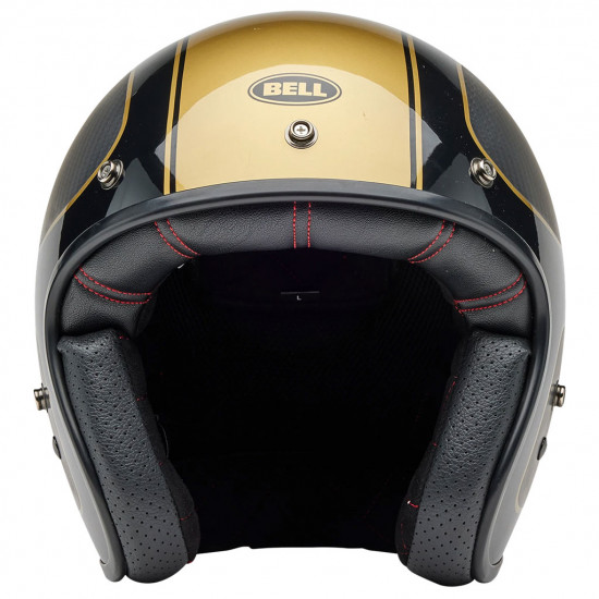 Bell Custom 500 RSD Player Black Gold £319.99 Open Face Helmets - SKU 34225-595S from RaceLeathers Motorcycle Clothing