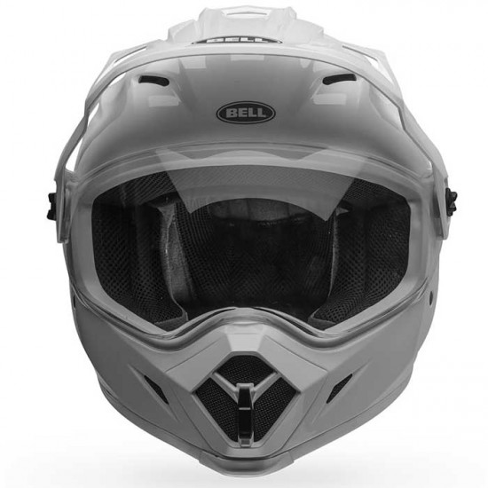 Bell MX-9 Adventure Gloss White £199.99 Full Face Helmets - SKU 34758-008S from RaceLeathers Motorcycle Clothing