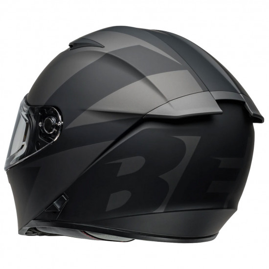 Bell Lithium Shear Black Grey £199.99 Full Face Helmets - SKU 35201-021S from RaceLeathers Motorcycle Clothing