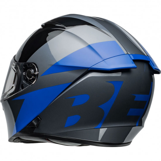 Bell Lithium Shear Black Blue Grey £159.99 Full Face Helmets - SKU 35201-036S from RaceLeathers Motorcycle Clothing