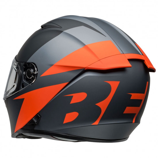 Bell Lithium Shear Black Orange Grey £199.99 Full Face Helmets - SKU 35201-230S from RaceLeathers Motorcycle Clothing