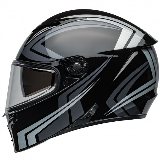 Bell Lithium Jetstream Black Silver £159.99 Full Face Helmets - SKU 35203-464S from RaceLeathers Motorcycle Clothing